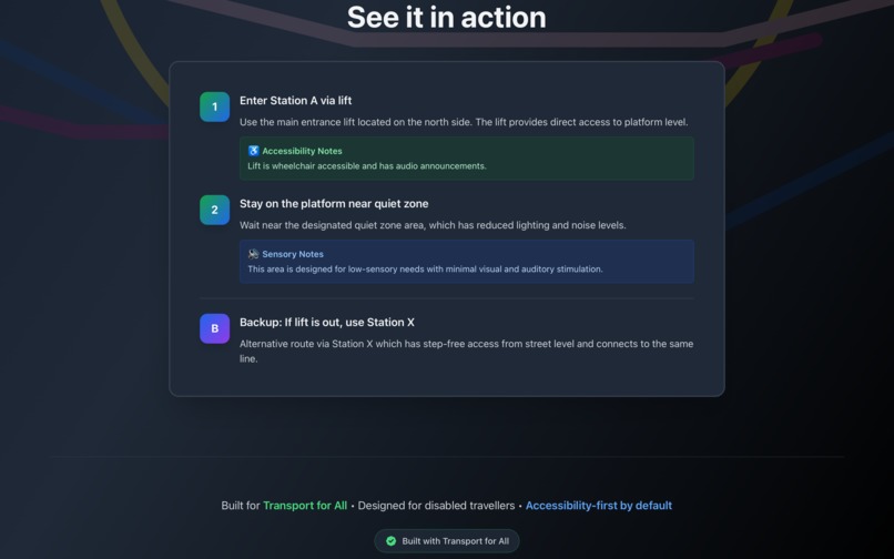 StepFree – screenshot 4