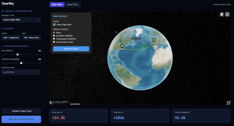ClearSky – screenshot 1