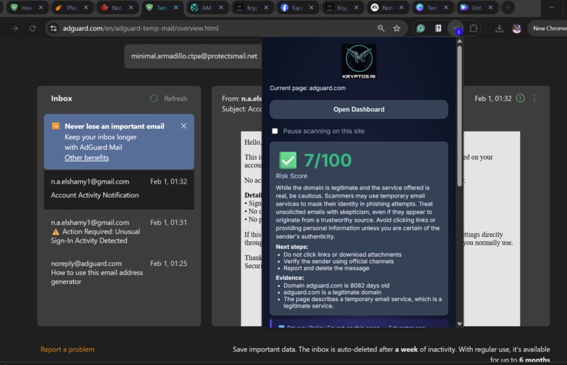 Kryptos AI – screenshot 4