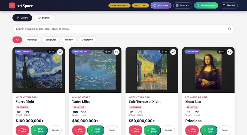 ArtSpace – screenshot 1