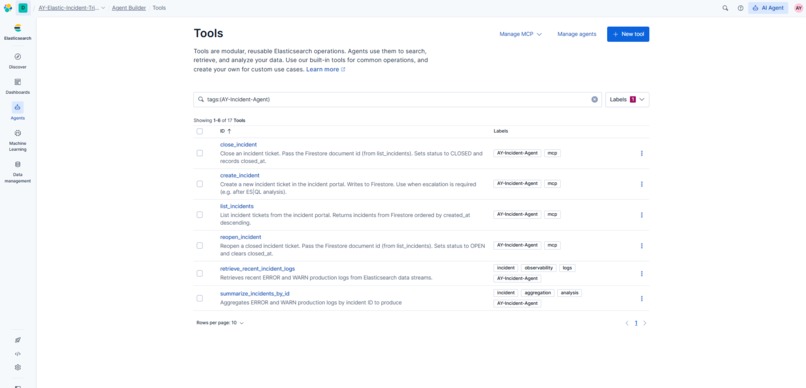 AY Elastic Incident Triage Agent – screenshot 4