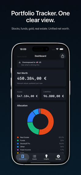 Portfolio Tracker: X-Ray – screenshot 1