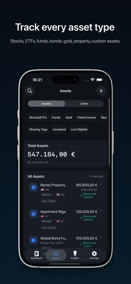 Portfolio Tracker: X-Ray – screenshot 6