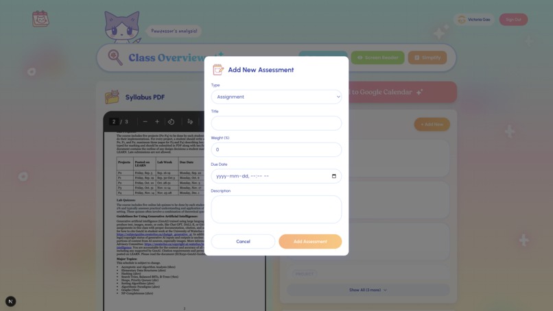 Syllabus Kitty – screenshot 4