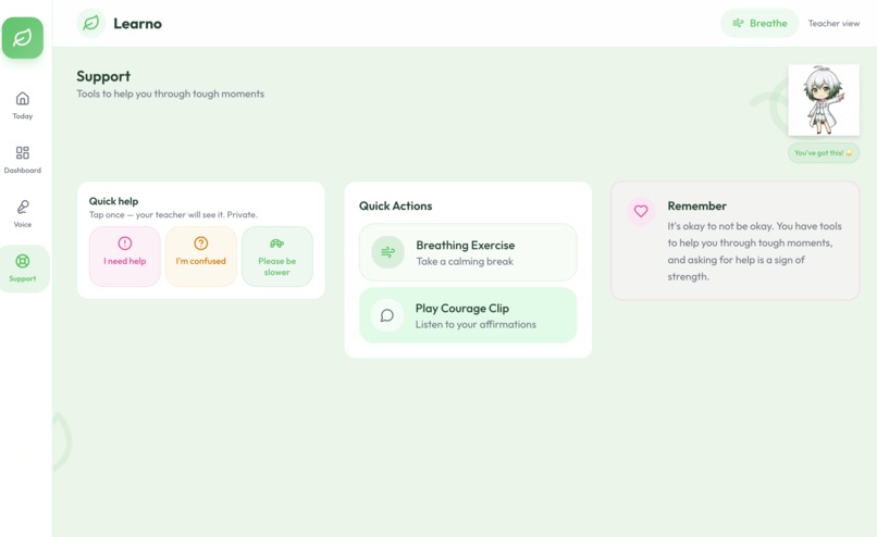 Learno – screenshot 3