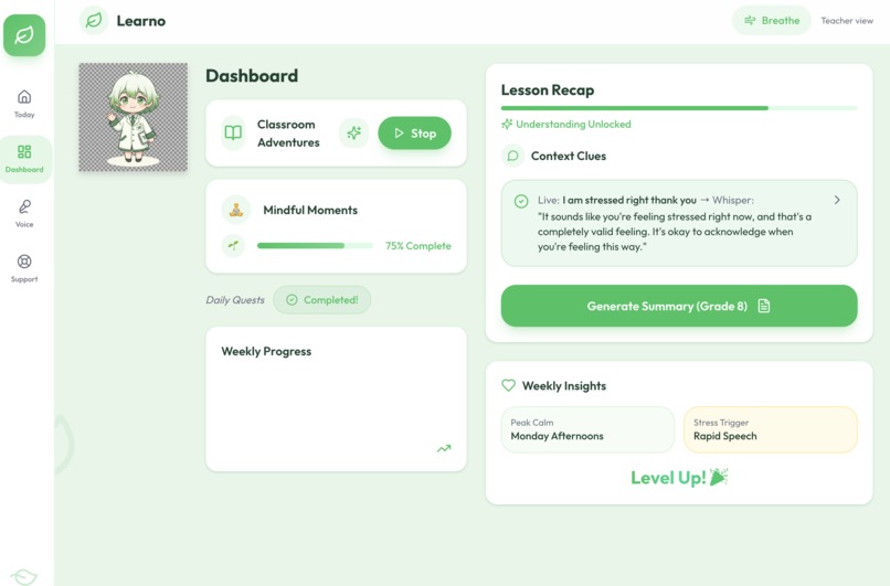 Learno – screenshot 2