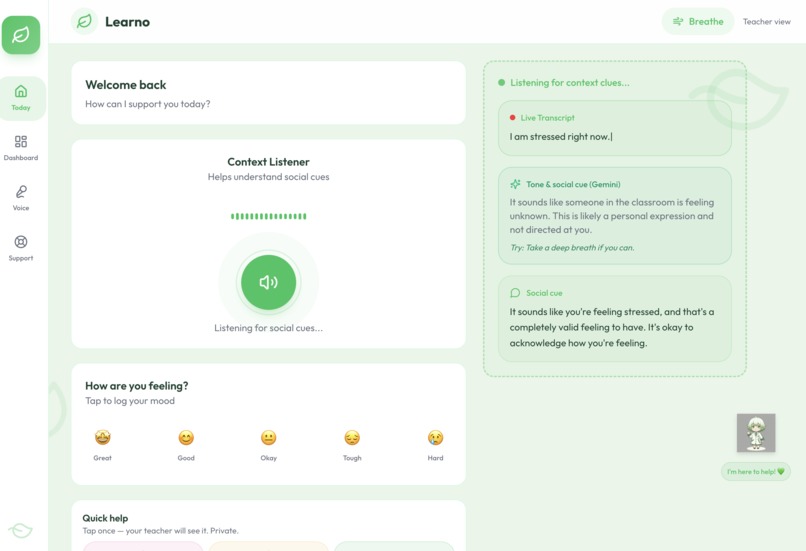 Learno – screenshot 1