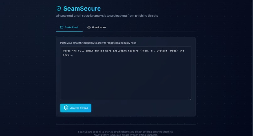 SeamSecure – screenshot 2