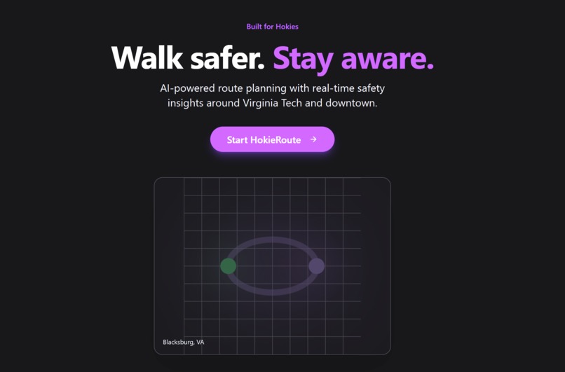 HokieRoute – screenshot 2