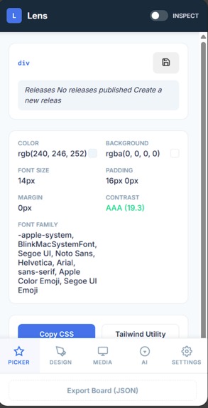 LENS – screenshot 3