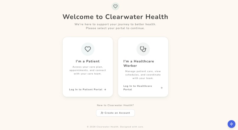 Clearwater Health – screenshot 1