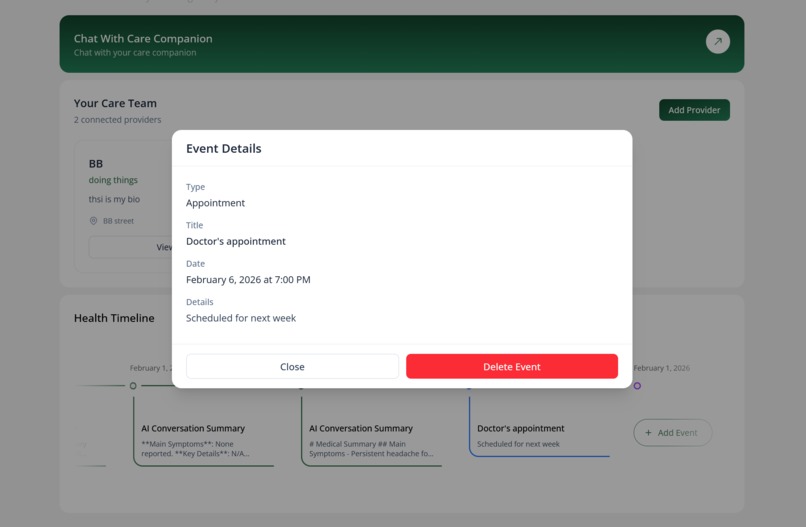 Care Bridge AI – screenshot 1