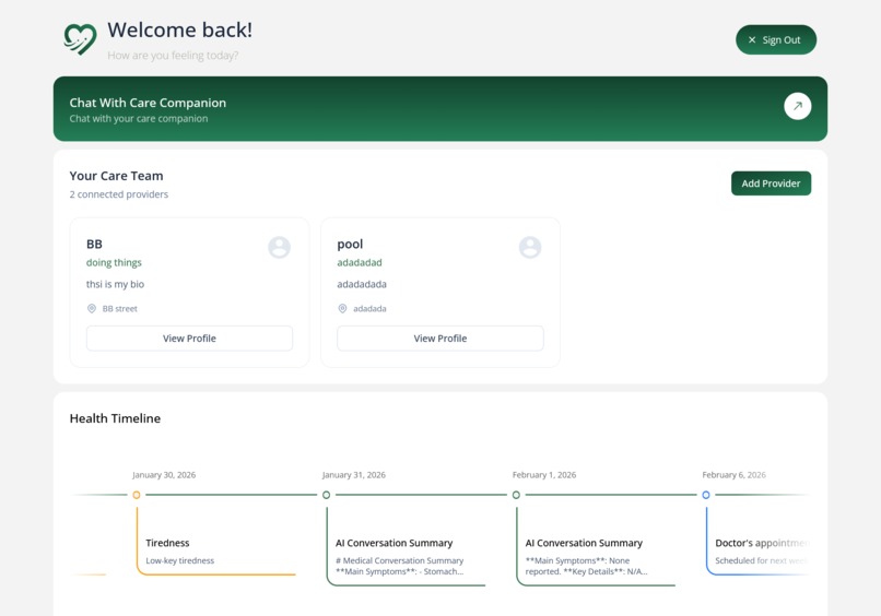 Care Bridge AI – screenshot 2