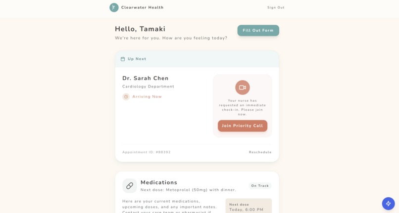 Clearwater Health – screenshot 9