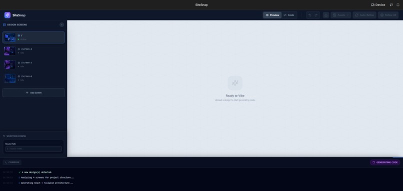 SiteSnap – screenshot 1