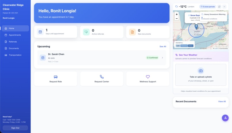 CareLink – screenshot 2