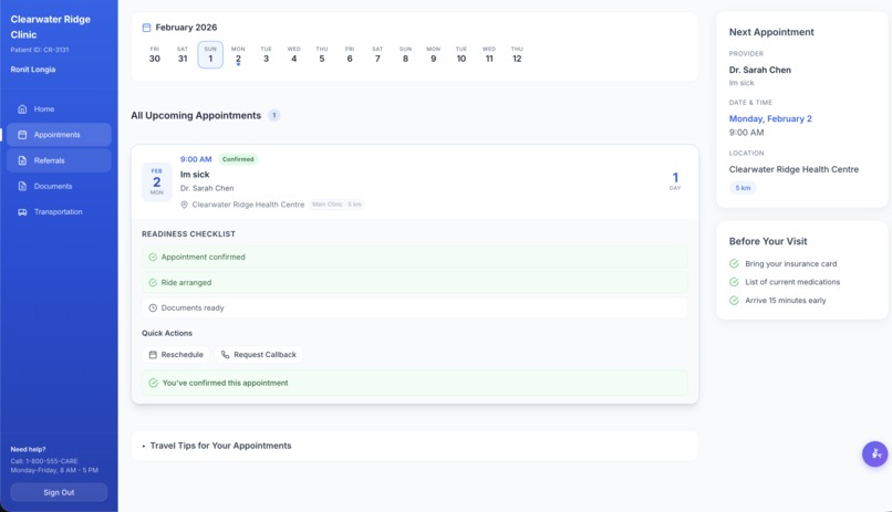 CareLink – screenshot 3