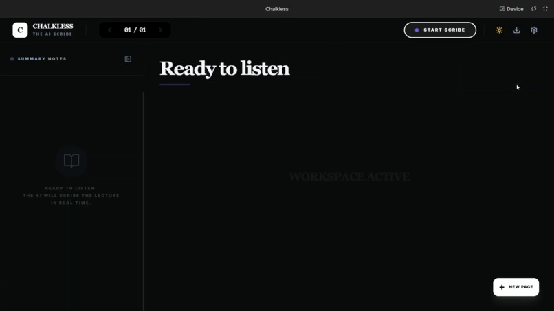 Chalkless: The AI Scribe – screenshot 4