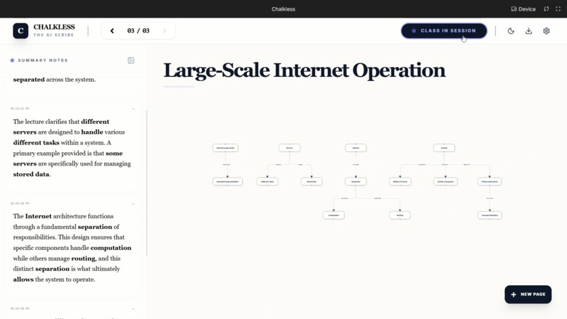 Chalkless: The AI Scribe – screenshot 1