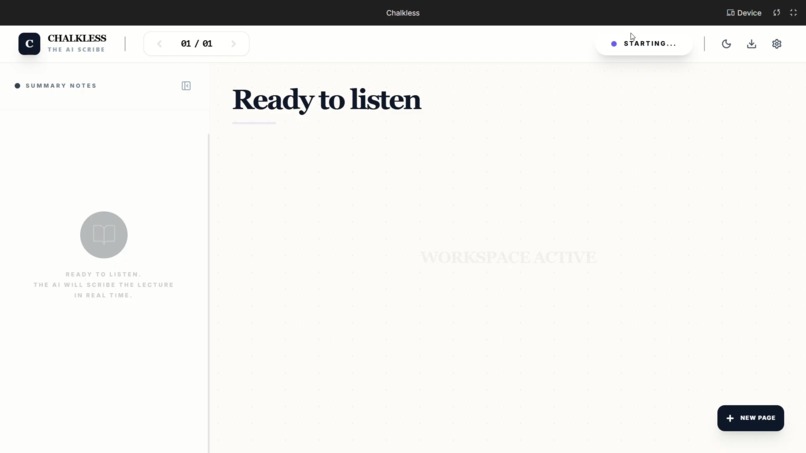 Chalkless: The AI Scribe – screenshot 5