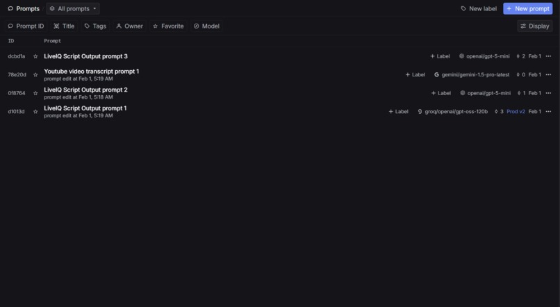 LiveIQ – screenshot 2