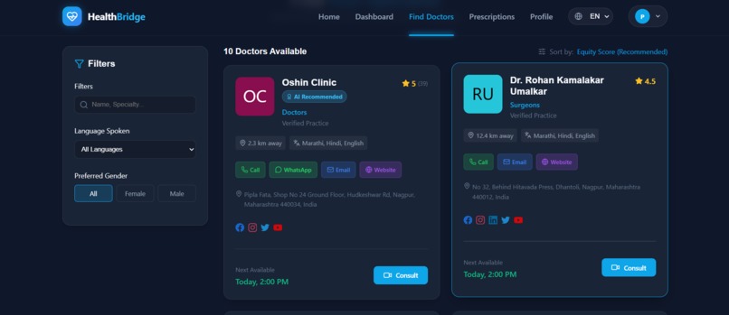 Health Bridge  – screenshot 2