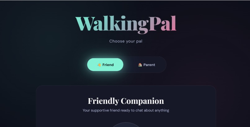 WalkingPal – screenshot 1