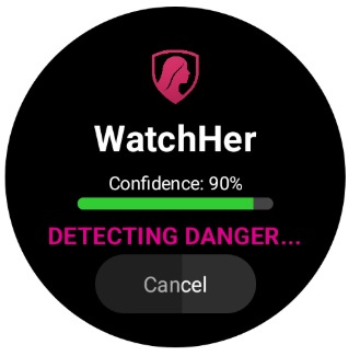 WatchHer – screenshot 2