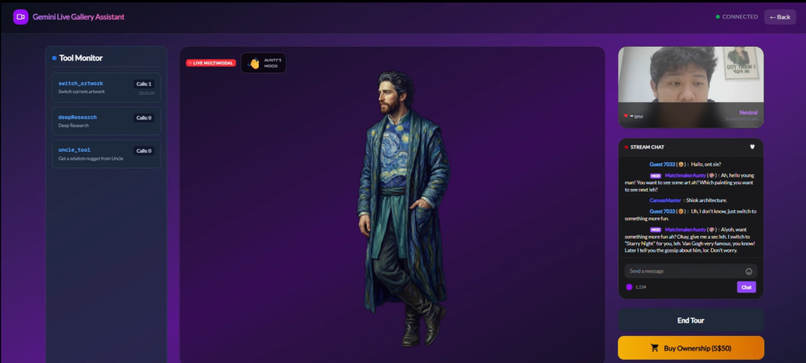 Night at the Rizzeum – screenshot 6