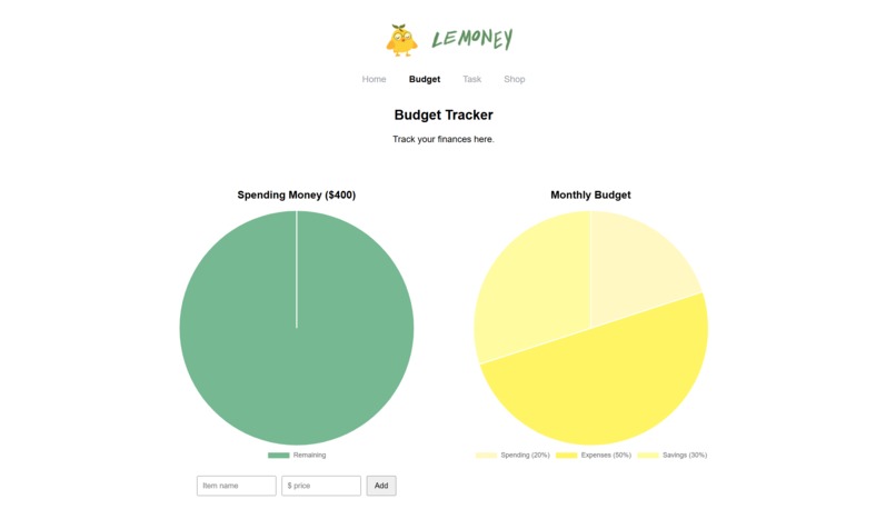 Lemoney – screenshot 2