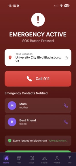 SafeNight – screenshot 4