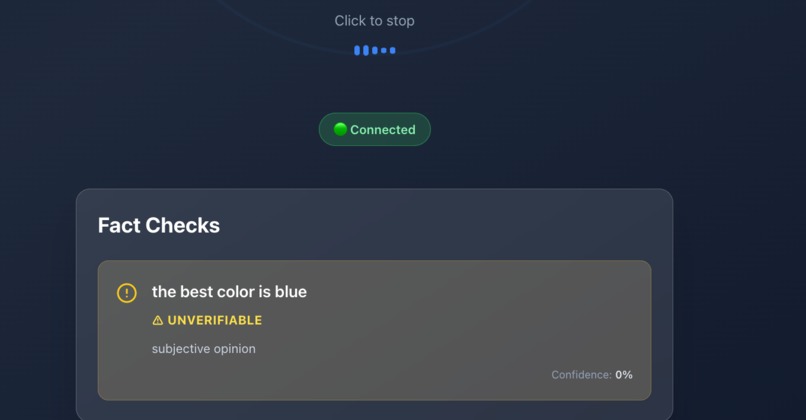 FactChecker AI – screenshot 3