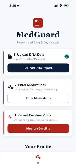 MedGuard – screenshot 2