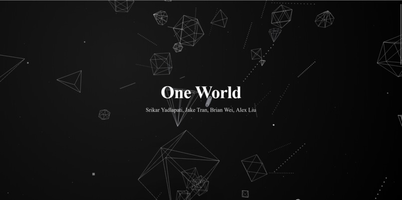 One World – screenshot 1