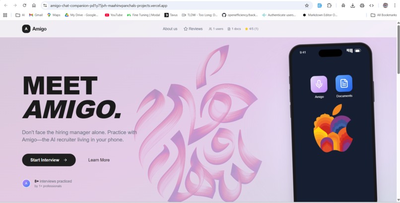 Amigo – screenshot 1