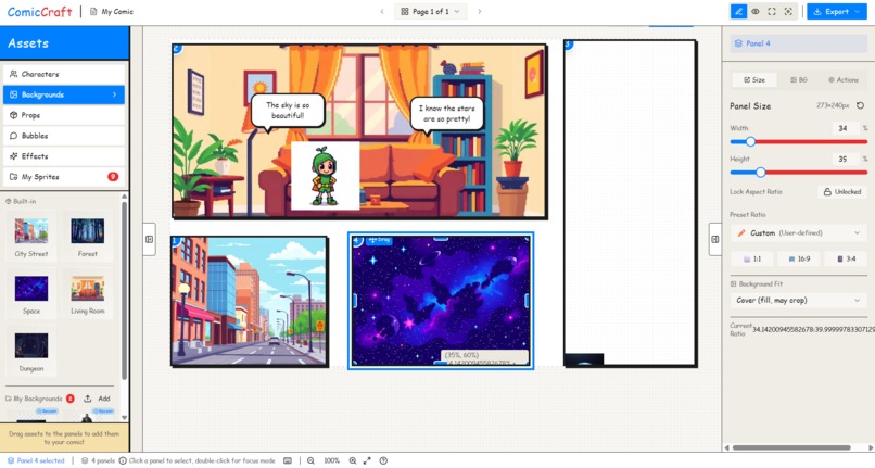 ComicCraft – screenshot 1