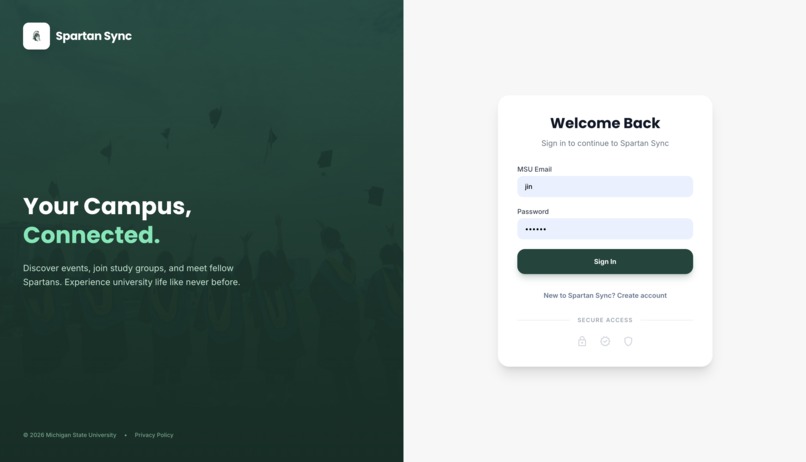 SpartanSync – screenshot 1