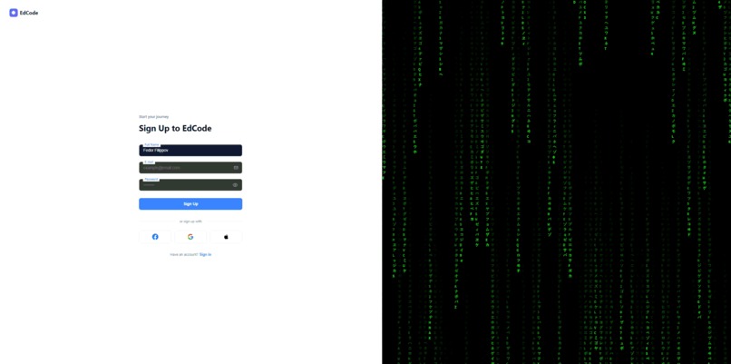 EdCode – screenshot 1