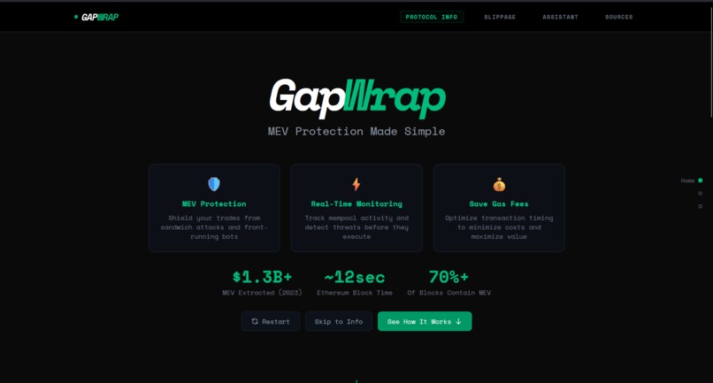 Gap wrap  – screenshot 1