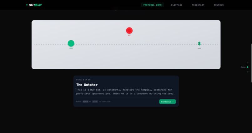 Gap wrap  – screenshot 2