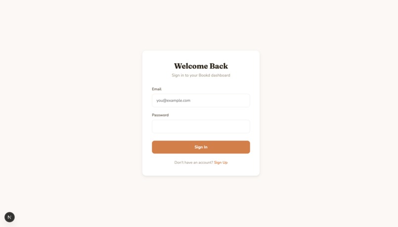 Bookd – screenshot 1