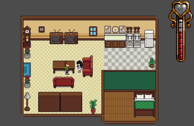Emotion-Aware NPC Dialogue Game (angry girlfriend) – screenshot 2