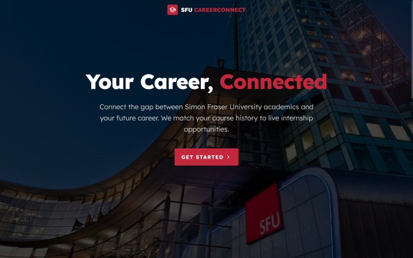 SFU CareerConnect – screenshot 1