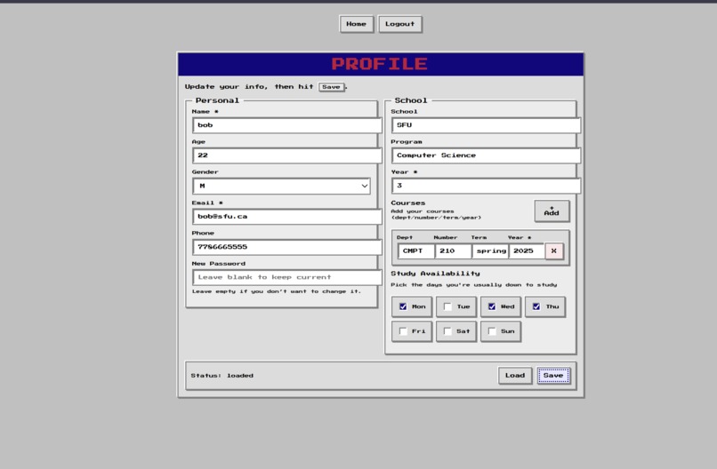 StudBuds – screenshot 2