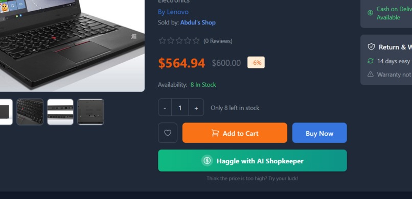 ShopLens AI: Vision & Negotiation Agent – screenshot 5