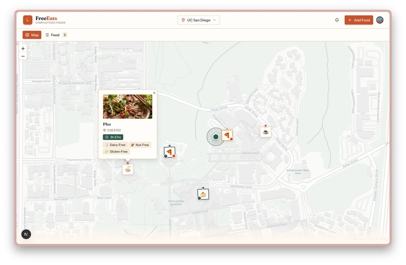 FreeEats – screenshot 1