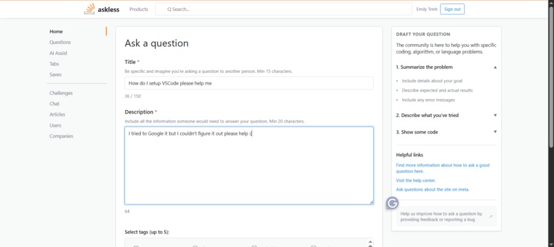 askless – screenshot 2
