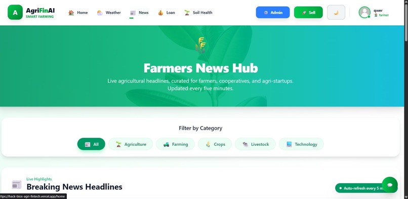 AgriFinAI – screenshot 3