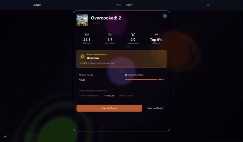 Beam - Steam API – screenshot 4