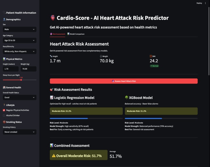 Cardio Score – screenshot 1